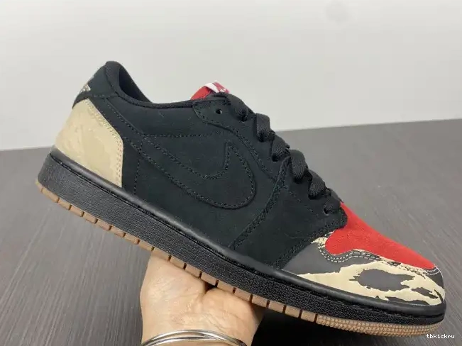 Reps TBK Air SoleFly Jordan x 1 Carnivore Low DN3400-001 0513